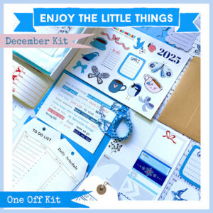 December One Off Kit - Enjoy The Little Things